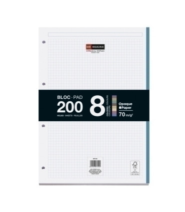 RECAMBIO MR NB-8 A4 200h 4 TAL. CD.5