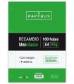 RECAMBIO PAPYRUS A4 100h 4 TAL.CD.3 C/M