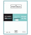 RECAMBIO PAPYRUS A4 100h 4 TAL.CD.5 MIN