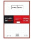 RECAMBIO PAPYRUS A4 100h 4 TAL.CD.5 ROJ