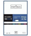 RECAMBIO PAPYRUS A4 100h 4 TAL.CD.5 VIV