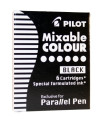 RECAMBIO PILOT PLUMA PARALLEL NEGRA C/6