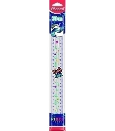 REGLA MAPED TWIST&FLEX PIXEL PARTY 30 CM