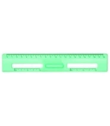 REGLA MILAN NEW LOOK 20 CMS VERDE