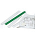 REGLAS GRADUADA S/BISEL TRANSP 50 CMS