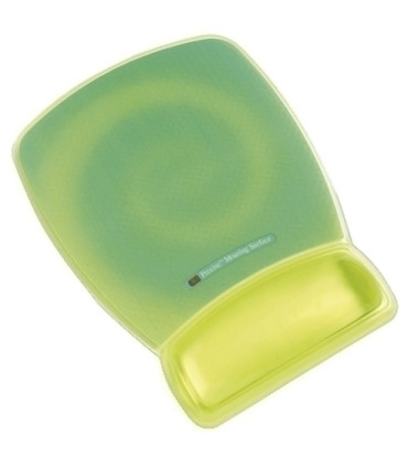 REPOSAMUÑECAS 3M RATON FLUOR VERDE