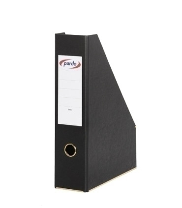 REVISTERO CARTON PARDO FORRADO NEGRO