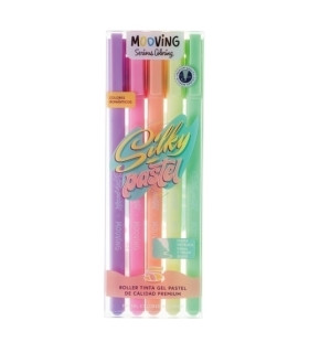ROLLER MOOVING GEL COLORES PASTEL B/5
