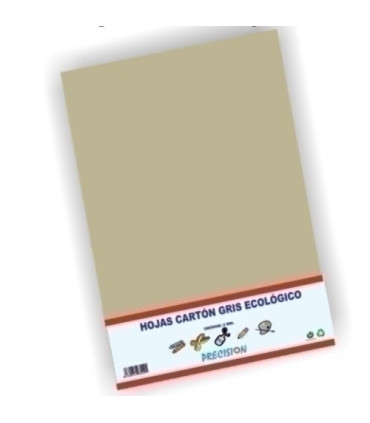 CARTON PREC.ECOLOGICO 50x70 1,5 GRIS B/5
