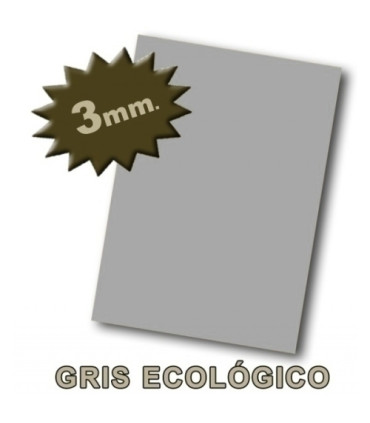 CARTON PREC.ECOLOGICO 50x70 3 GRIS B/5