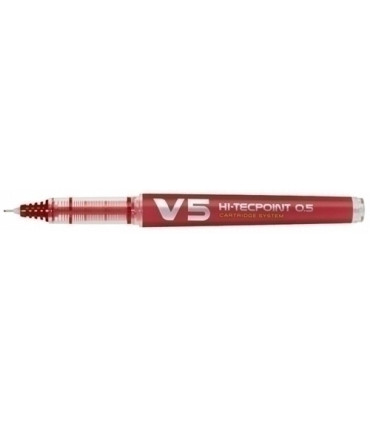 ROLLER PILOT V-5 RECARGABLE ROJO