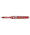 ROLLER PILOT V-5 RECARGABLE ROJO