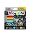 ROTUL.CARIOCA TINTA METALLIC FINE C/8