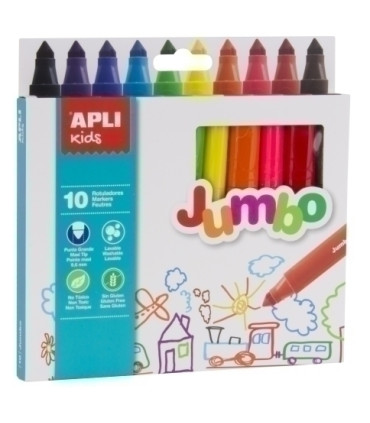 ROTUL.APLI JUMBO  ESTUCHE 10