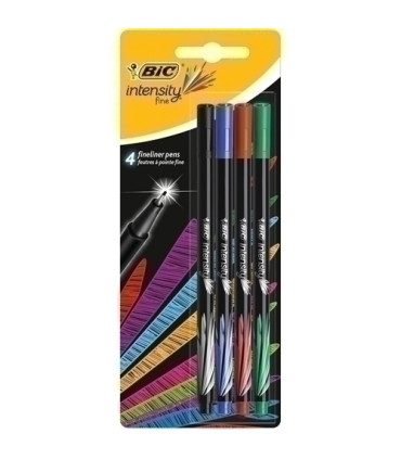 ROTULADOR BIC INTENSITY  SURT. 4 COL