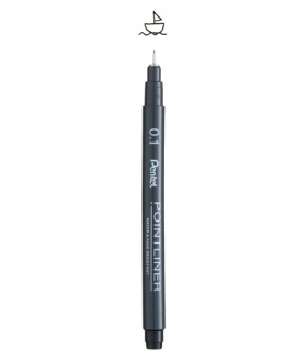 ROTUL.PENTEL CALIBRADO POINTLINER 0,1