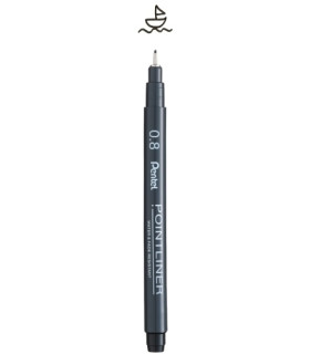 ROTUL.PENTEL CALIBRADO POINTLINER 0,8