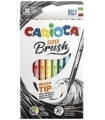 ROTUL.CARIOCA SUPER BRUSH CAJA 10