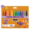 ROTUL.BIC KIDS CONF.GRIP CAJA 12