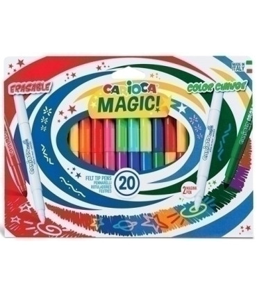 ROTUL.CARIOCA MAGIC MARKERS CAJA 20