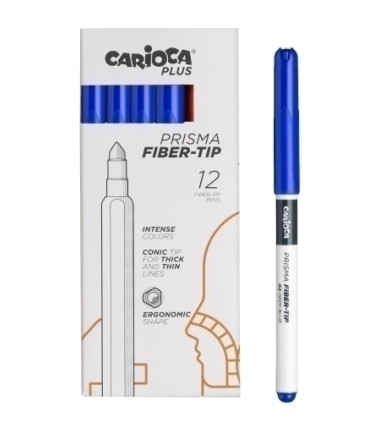 ROTUL.CARIOCA PLUS CAJA 12 AZ OSC.