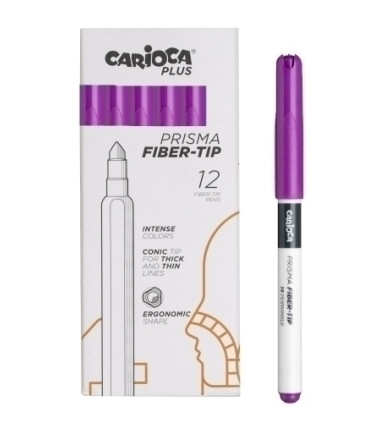 ROTUL.CARIOCA PLUS CAJA 12 PERVINCA