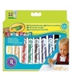 ROTUL.CRAYOLA LAVABLE MINI KIDS CAJA 12