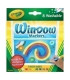ROTUL.CRAYOLA LAVABLE VENTANA CAJA 8