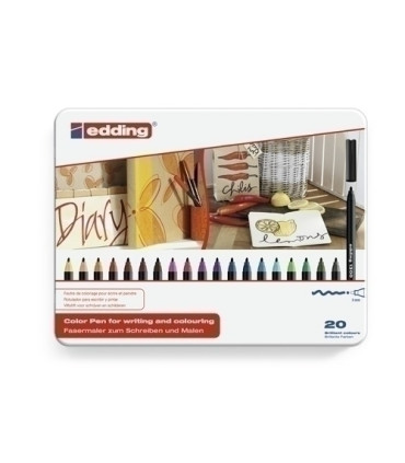 ROTUL.EDDING 1300 CAJA METAL de 20