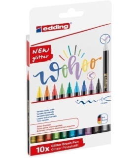 ROTUL.EDDING 1340 BRUSHPEN GLITTER E.10