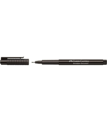 ROTUL.FABER CASTELL BROADPEN NEGRO