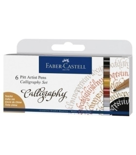 ROTUL.FABER PITT ARTIST CALLIGRAPHY E/6