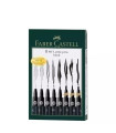 ROTUL.FABER PITT NEGRO ESTUCHE DE 8