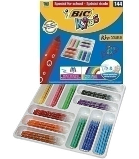 ROTUL.BIC KID COULEUR CLASS PACK de 144