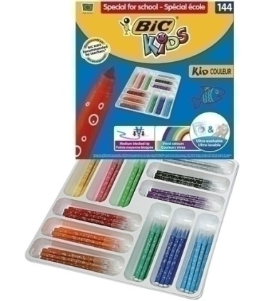 ROTUL.BIC KID COULEUR CLASS PACK de 144
