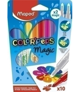 ROTUL.MAPED COLOR PEPS MAGIC ESTUCHE 10