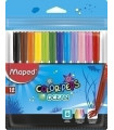 ROTUL.MAPED COLOR´PEPS OCEAN ESTUCHE 12