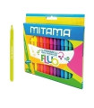 ROTULADOR MITAMA SUPER FLUO CAJA 16