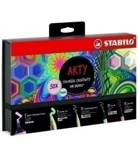 ROTUL.STABILO PEN 68&POINT 88 ARTY E/50