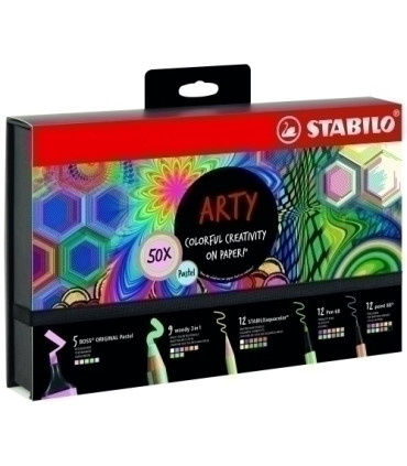 ROTUL.STABILO PEN 68&POINT 88 ARTY E/50