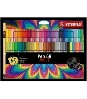 ROTUL.STABILO PEN 68 ARTY EST.CARTON 65