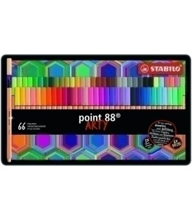 ROTUL.STABILO POINT 88 ARTY EST.METAL 66