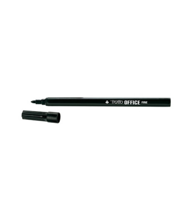 ROTUL.TRATTO OFFICE FINE NEGRO
