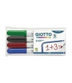 ROTULADOR GIOTTO ROBERCOLOR PIZARRA B/4