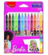 ROTUL.MAPED BARBIE ESTUCHE 12