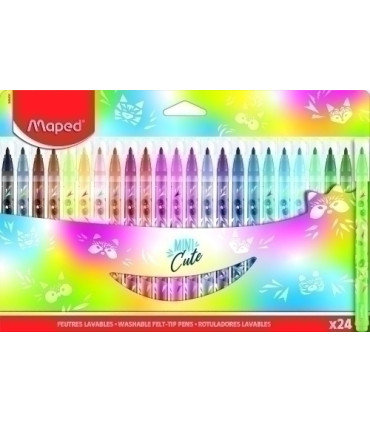 ROTUL.MAPED MINI CUTE ESTUCHE 24
