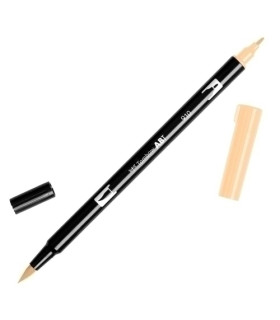 ROTULADOR TOMBOW DOBLE PUNTA PINC. OPALO