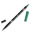 ROTULADOR TOMBOW DOBLE PUNTA PINC. VERDE