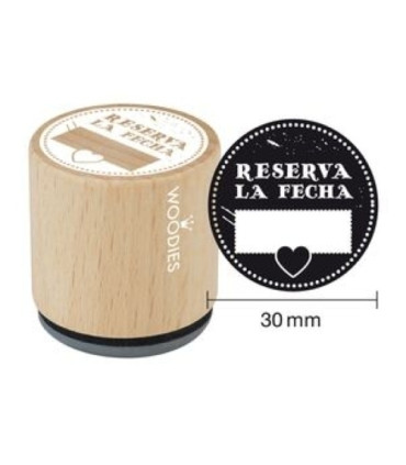 SELLO COLOP WOODIES RESERVAD FECHA