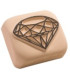 SELLO LADOT PIEDRA REDOND. DIAMANTE GD.